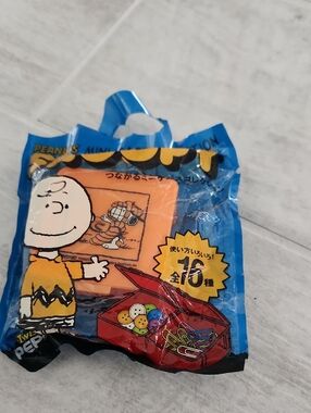 🐻 Peanuts Charlie Brown Mini Stationery Set - Blue & Orange